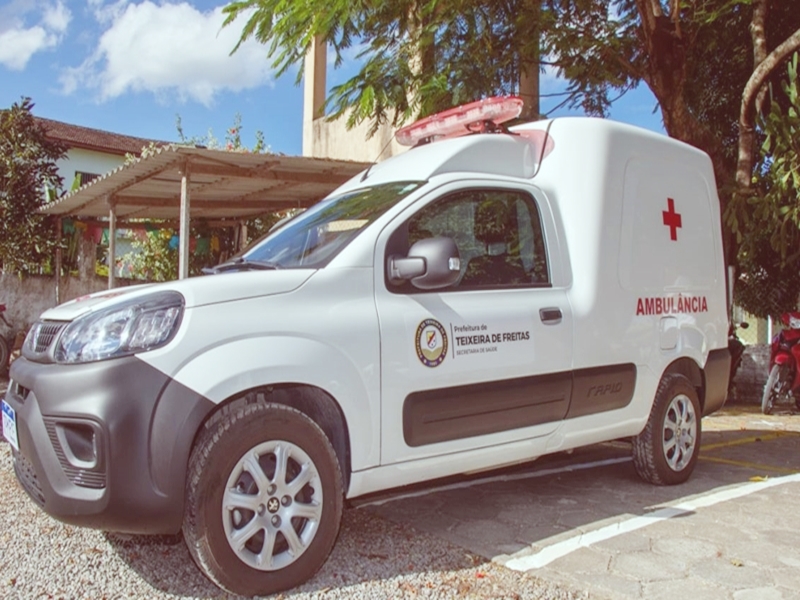 Ambulâncias da Secretaria de Saúde